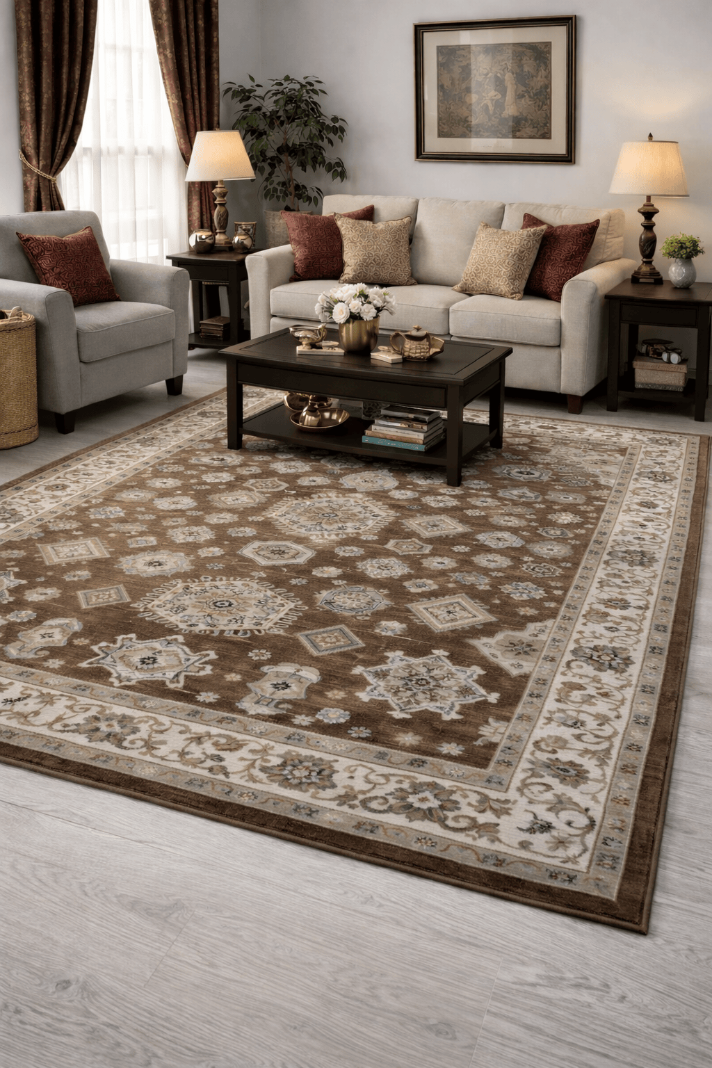 BEIGE BORDER - Rugs Superstore